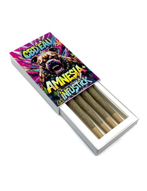 Infustick CBD Amnesia %7 - 4'lü Paket Stick