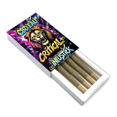 4'lü Paket Infusticks CBD %7 Critical+ | CBD-SU