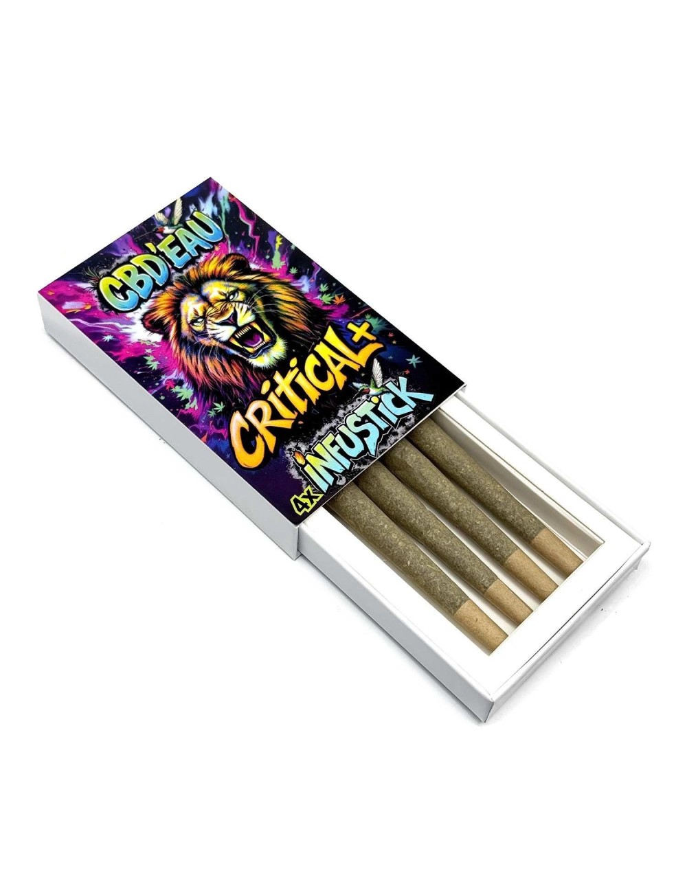 4'lü Paket Infusticks CBD %7 Critical+ | CBD-SU
