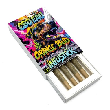4'lü Set Infustick CBD %7 Orange Bud | CBD-SU