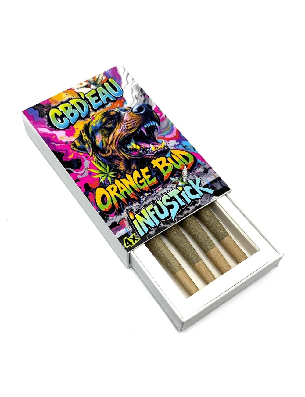 4'lü Set Infustick CBD %7 Orange Bud | CBD-SU