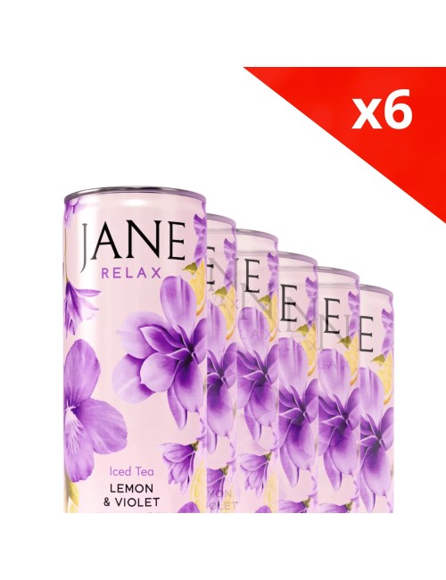 6'lı Paket Organik CBD Çayı Menekşe-Limon | JANE