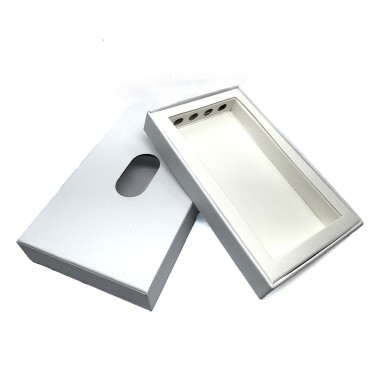 50'li itme açılır kapaklı beyaz karton kutu seti