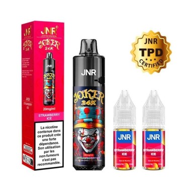 Puff Joker 24K Çilek Dondurma JNR