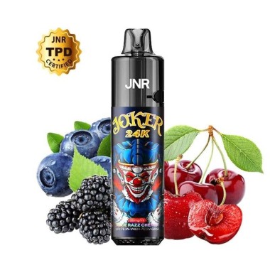 Puff Joker 24K JNR Blue Razz Cherry Şarj Edilebilir