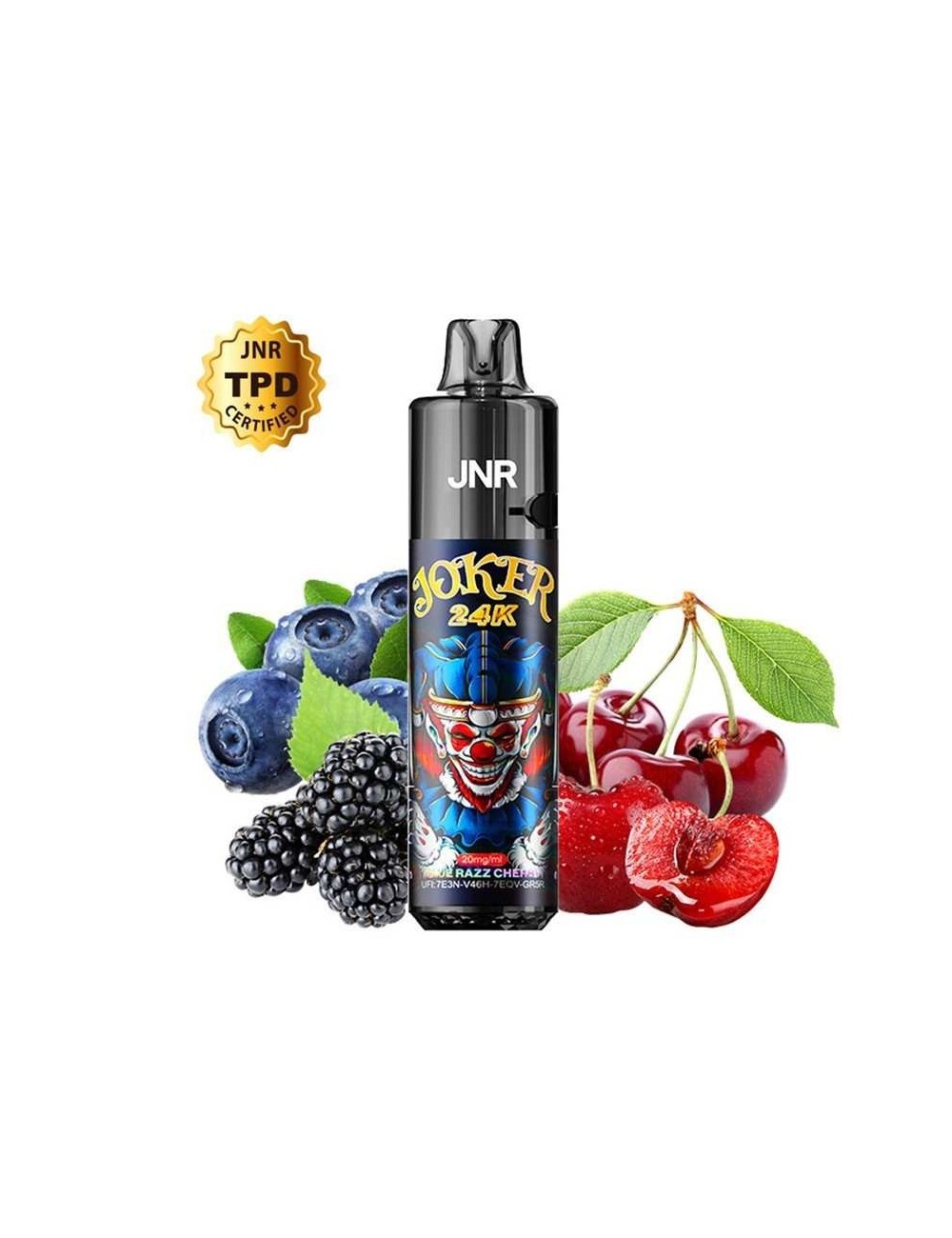 Puff Joker 24K JNR Blue Razz Cherry Şarj Edilebilir