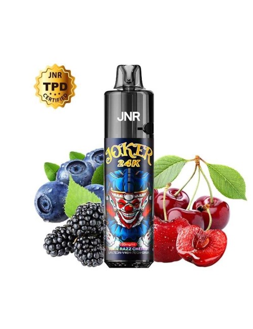 Puff Joker 24K JNR Blue Razz Cherry Şarj Edilebilir