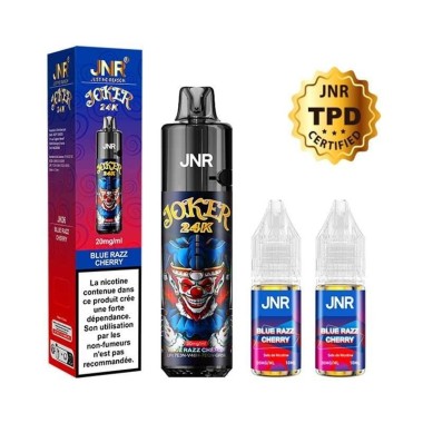 Puff Joker 24K JNR Blue Razz Cherry Şarj Edilebilir