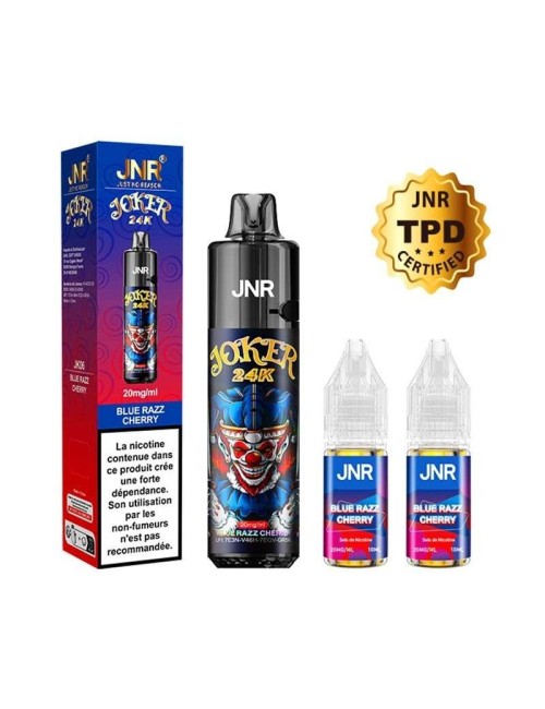 Puff Joker 24K JNR Blue Razz Cherry Şarj Edilebilir