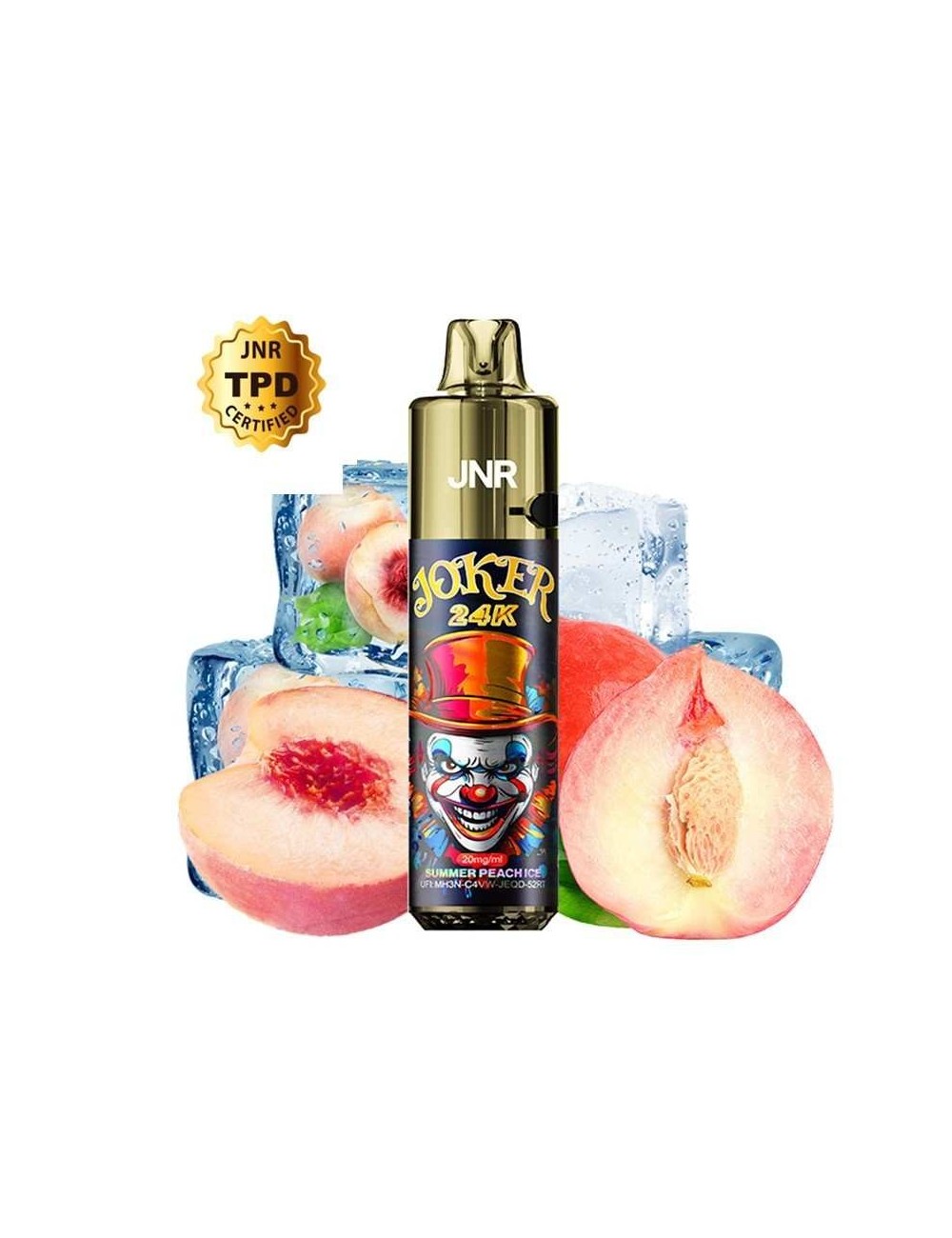 Puff Joker 24K Yaz Şeftalisi Buzlu JNR