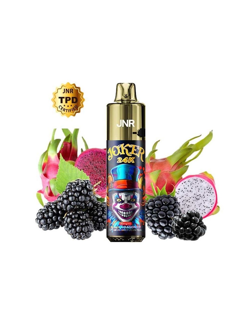 Puff Joker 24K Siyah Ejderha Buz JNR