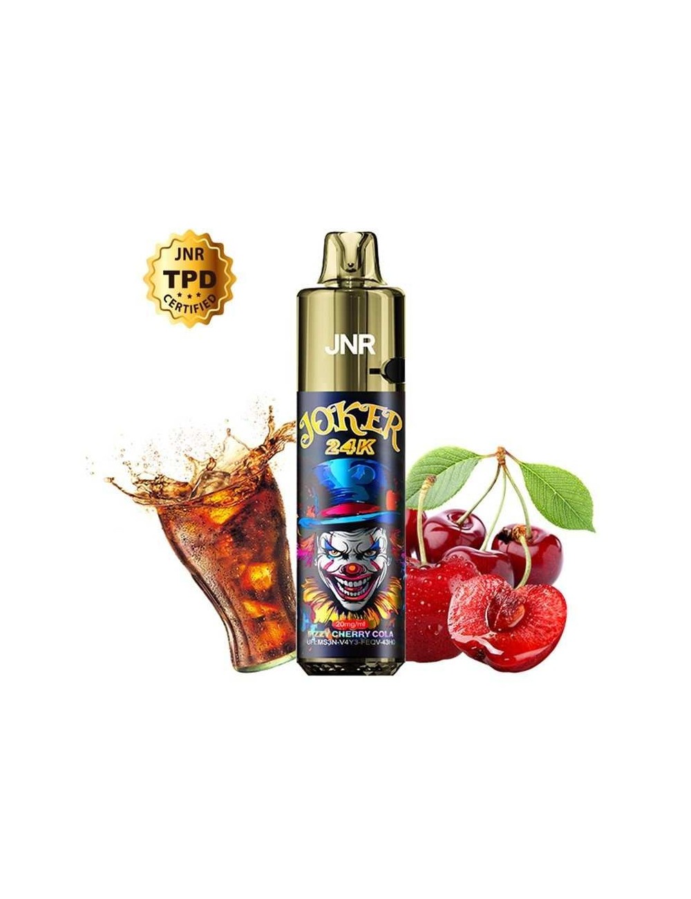 Puff Joker 24K Fizzy Cherry Cola JNR