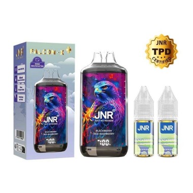 Puff Falcon-X Plus 28K Böğürtlen Kırmızı Ahududu JNR