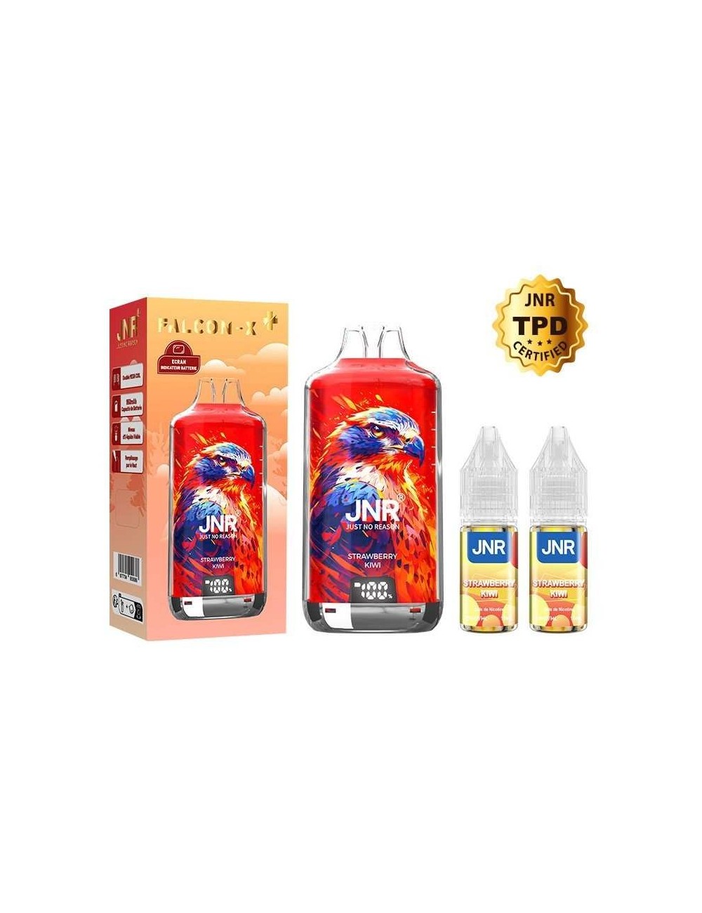 Puff Falcon-X Plus 28K Çilek Kivi JNR