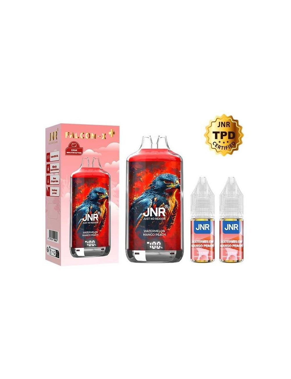 Puff Falcon-X Plus 28K Karpuz Mango Şeftali JNR