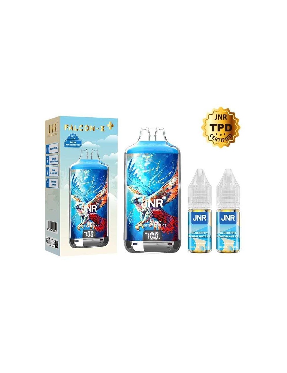 Puff Falcon-X Plus 28000 Yaban Mersini Nar Buz JNR