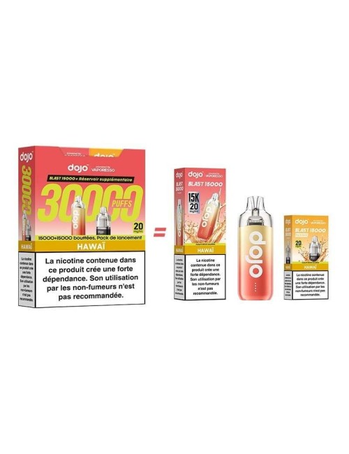 Puff Dojo Blast Bundle 30K Hawaii - Vaporesso'dan Dojo
