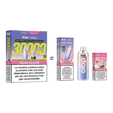 Puff Dojo Blast Bundle 30K Donmuş Şeftali - Vaporesso'dan Dojo