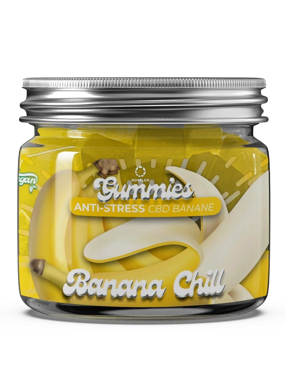 CBD Anti-Stres Muz-Chill Jelibon 20mg CBD