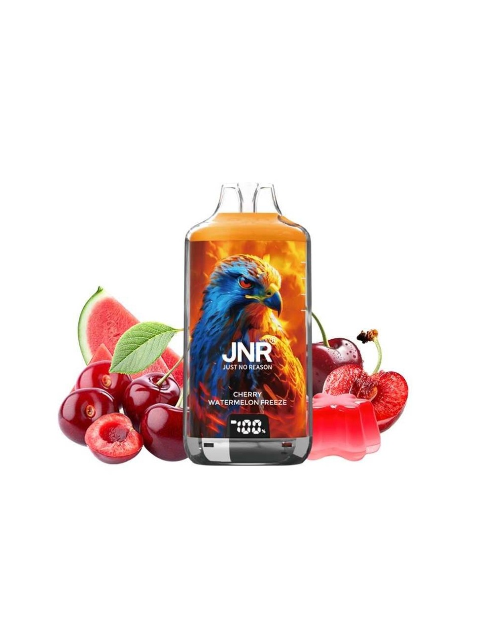 Puff Falcon-X Plus 28K Kiraz-Karpuz Frost 950mAh 2ml - JNR