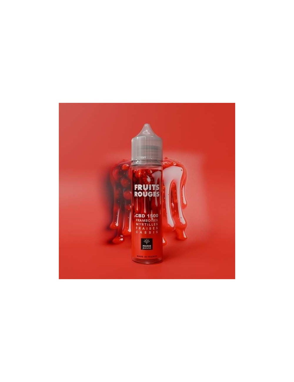 E-Liquid CBD Kırmızı Meyveler 50ml Marie Jeanne - CBD İzolat 1500mg/2500mg