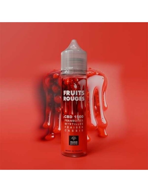 E-Liquid CBD Kırmızı Meyveler 50ml Marie Jeanne - CBD İzolat 1500mg/2500mg