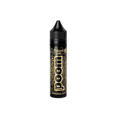 E-Liquid CBD Poom Ketama Gold 50ml WEECL - Doğal Tam Spektrum Aroma