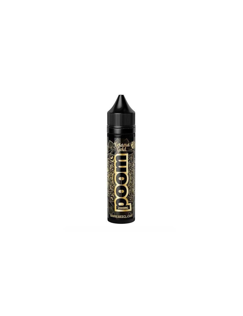 E-Liquid CBD Poom Ketama Gold 50ml WEECL - Doğal Tam Spektrum Aroma