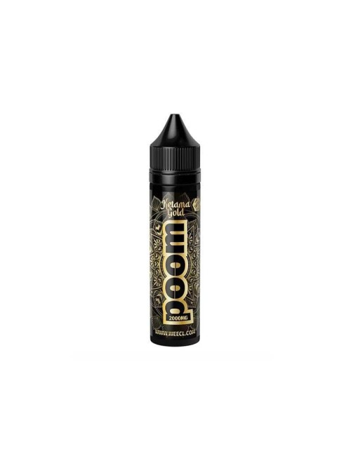 E-Liquid CBD Poom Ketama Gold 50ml WEECL - Doğal Tam Spektrum Aroma