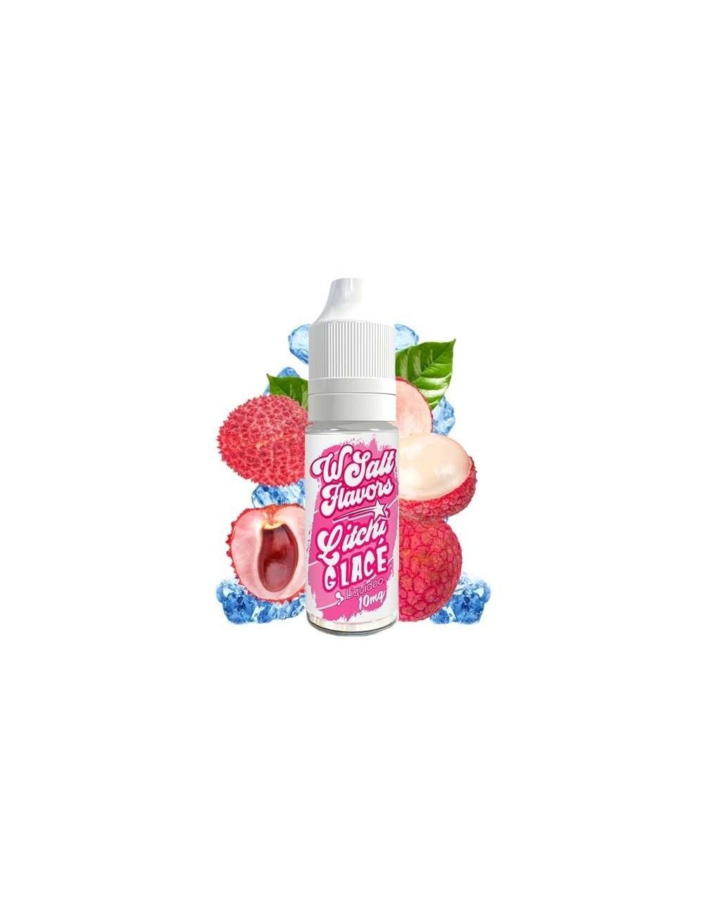 E-Liquid Buzlu Liçi 10ml Wsalt Flavors - Liquideo