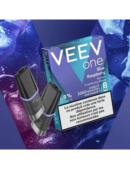 2'li Paket Veev One Mavi Ahududu Pods - 2ml