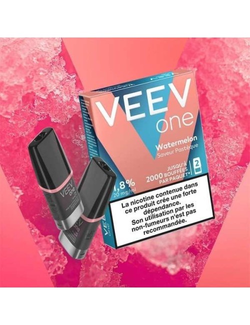 2'li Paket önceden doldurulmuş Veev One Karpuz Podları - Karpuz aromalı