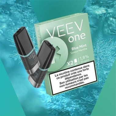 Veev One Blue Mint Önceden Doldurulmuş Podlar - 2'li Paket