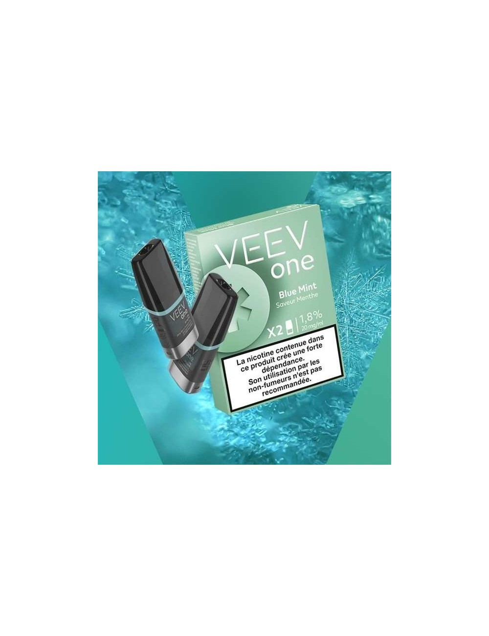 Veev One Blue Mint Önceden Doldurulmuş Podlar - 2'li Paket