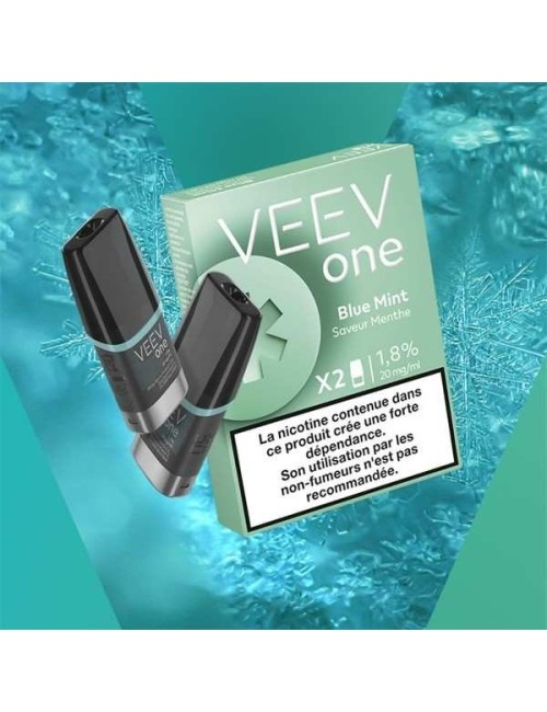 Veev One Blue Mint Önceden Doldurulmuş Podlar - 2'li Paket