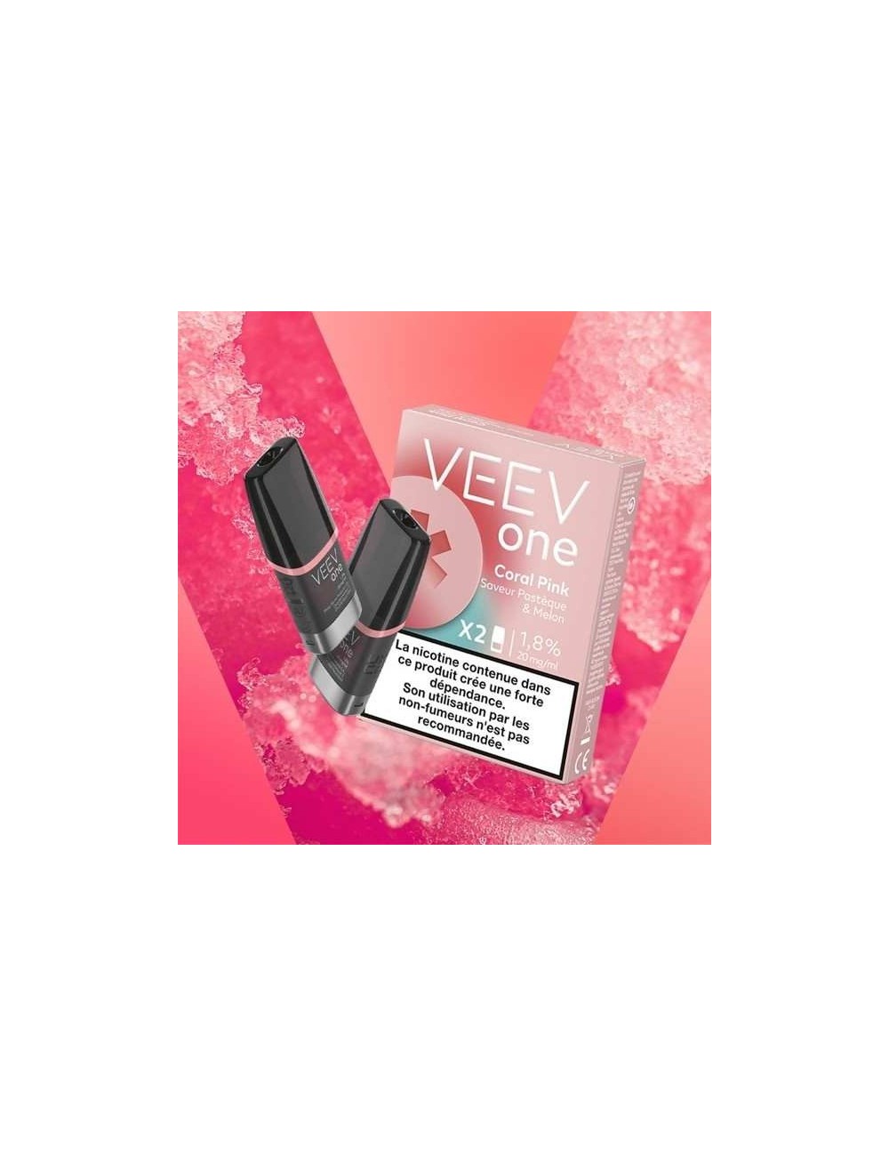 2'li Paket Veev One Önceden Doldurulmuş Podlar Kavun-Karpuz