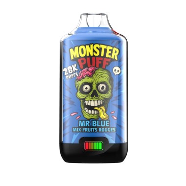 Puff Monster Puff 28k Mr Blue Kırmızı Meyveler Karışımı