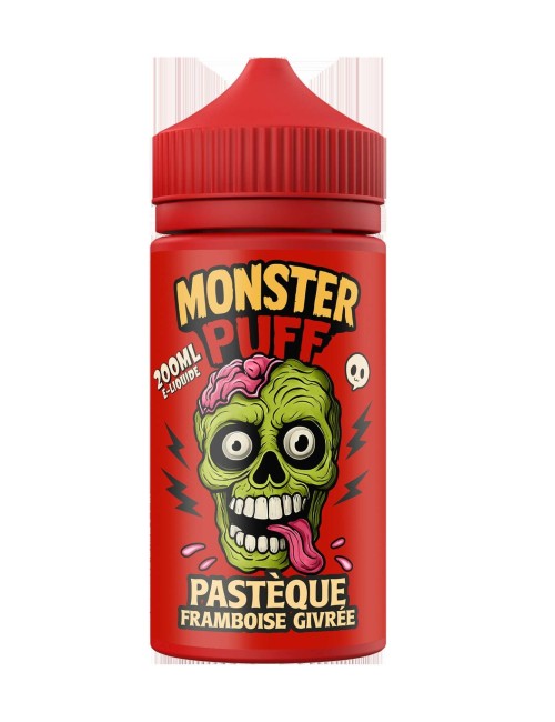 E-Liquid Monster Puff 200ml Dondurulmuş Karpuz-Ahududu