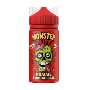 E-Liquid Monster Puff 200ml Ekşi Yeşil Elma