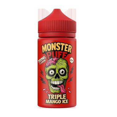 E-Liquid Monster Puff 200ml Üçlü Mango Buz