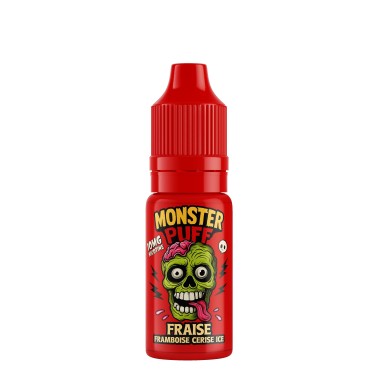 E-Liquid Monster Puff 10ml Çilek Ahududu Kiraz Ice