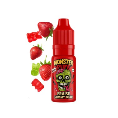 E-Liquid Monster Puff 10ml Çilek Jelibon