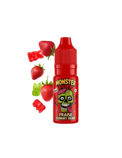 E-Liquid Monster Puff 10ml Çilek Jelibon