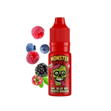 E-Liquid Monster Puff 10ml Mr Blue Kırmızı Meyveler Karışımı