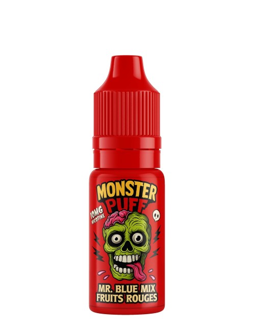 E-Liquid Monster Puff 10ml Mr Blue Kırmızı Meyveler Karışımı
