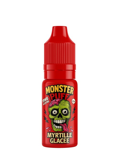 E-Liquid Monster Puff 10ml Dondurulmuş Yaban Mersini