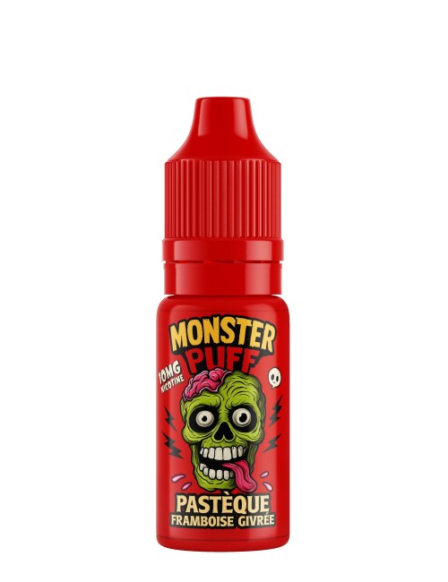 E-Liquid Monster Puff 10ml Donmuş Karpuz-Ahududu