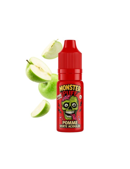 E-Liquid Monster Puff 10ml Ekşi Yeşil Elma