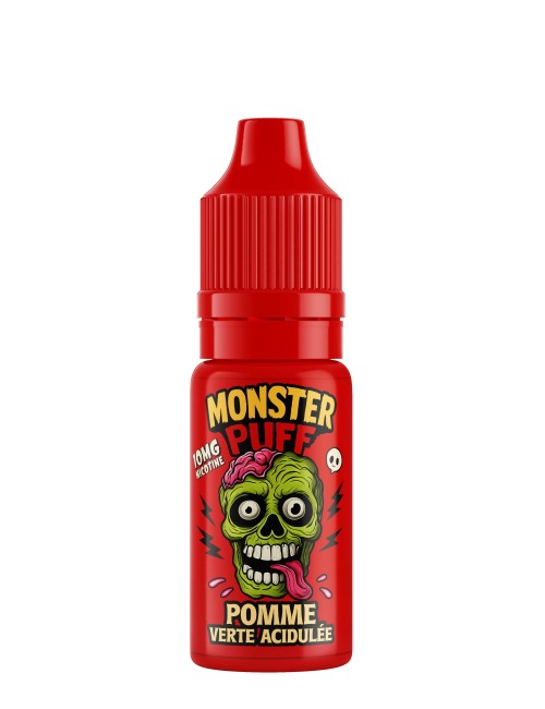 E-Liquid Monster Puff 10ml Ekşi Yeşil Elma