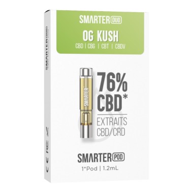 Pod CBD OG Kush Smarter Duo %76 CRD